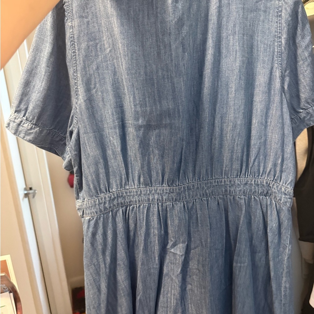 Madewell denim dress, worn once - Picture 4 of 5
